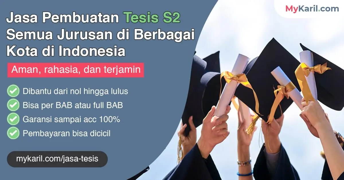 Jasa Pembuatan Tesis S2 Semua Jurusan Online Offline